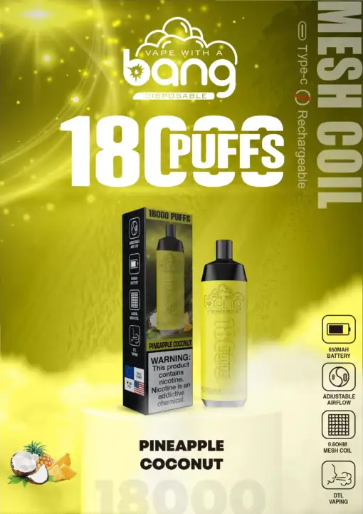 Bang Crown Bar 18000 Puffs